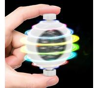 PEMENOL Toupie lumineuse à souder - Kit de construction à faire soi-même - Multicolore - RVB - Main silencieuse - Kit électronique - Pour adultes et débutants