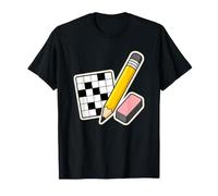 Pencil Eraser Hour Mots Croisés T-Shirt