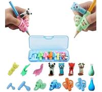 Pencil Grips，Guide Doigt Enfant, Aide écriture - Lot de 15 guide-doigts au design ergonomique Pencil Grips Pour Enfants Étudiants
