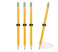 PencilToy Set - 4PCS Wooden PencilToys, 19cm Creative Play Sticks | Educational Hand Skill Training Toys for Children, Sensory Activity Props, Classroom Prize Items, Party Bag Fillers, Lightweight W