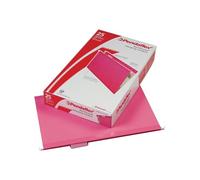 Pendaflex 04153 Dossier suspendu renforcé 1/5 broche, format légal, rose, coupe 1/5, 25/BX (4153 1/5 PIN)