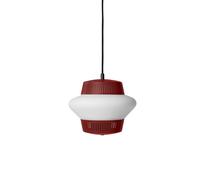 Pendentif Arc en Opale Nordique Suspension Rouge Foncé