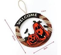 Pendentif de Halloween Citrouille 30.5x30x0.6cm G