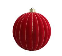 Pendentif en Peluche à Suspendre pour Festival, Ligne dorée, Boule de Velours de Citrouille pour la décoration de Noël Domestique et Commerciale en Options de 15 à 30 cm, Ornement velouté Doux