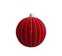 Pendentif en Peluche à Suspendre pour Festival, Ligne dorée, Boule de Velours de Citrouille pour la décoration de Noël Domestique et Commerciale en Options de 15 à 30 cm, Ornement velouté Doux