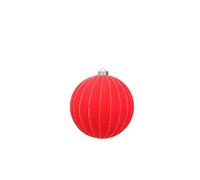 Pendentif en Peluche à Suspendre pour Festival, Ligne dorée, Boule de Velours de Citrouille pour la décoration de Noël Domestique et Commerciale en Options de 15 à 30 cm, Ornement velouté Doux