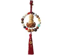 Pendentif Suspendu De Voiture, Statue De Bouddha Bodhi, Pompon Chinois Guan Kwan Yin, Statue De Bouddha, Pendentif Fengshui