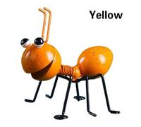 Pendentif Suspendu En Métal, 1 Pièce, Décoration Murale D'intérieur De Dessin Animé, Sculpture De Fourmi Suspendue, Art, Décoration De Maison, Jardin, 4 Couleurs