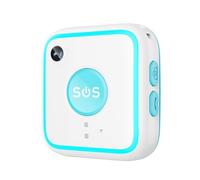Pendentif Traceur GPS 4G SOS avec Détection de Chute IP67 Blanc YONIS