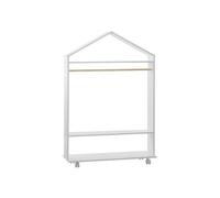 Penderie enfant maison roulettes