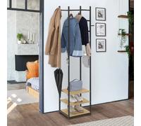 IDMARKET Vestiaire penderie d'entrée RICO porte-manteau