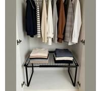 Penderie évolutive, rangement en couches, étagères, étagère à chaussures coulissante, rangement pour bibliothèque, rangement de cuisine, rangement de salle de bain, organisation de l'espace, gain de p