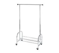 Penderie mobile Profi - H. 185 cm Argenté