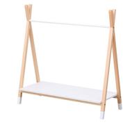Penderie pour enfant bois et blanche LOU