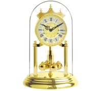 Pendule 400 jours à quartz cadran bicolore chiffres romains 23 cm