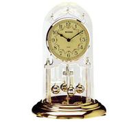 Pendule 400 jours à sonnerie cadran fleuri 30 cm