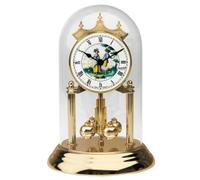 Pendule 400 jours cadran scène promenade champêtre 22 cm
