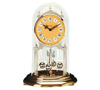 Pendule 400 jours sous cloche Bayard cadran couleur champagne 30 cm