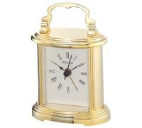 Pendule à poser dorée de style Seiko