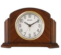 Pendule à poser en bois massif retro Seiko