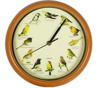 Genius Ideas Pendule Chants d'oiseaux - 24 cm