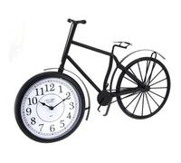 Pendule décorative Vélo - ATMOSPHERA - L. 49 cm - Métal - Gris - Contemporain - Design