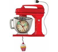 Pendule en forme Robot de cuisine ROUGE G