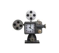 Pendule en métal Vieille Caméra - Hauteur 39 cm - Largeur 38 - Profondeur 8 cm