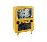 Pendule et boîte en forme de Télévision ancienne