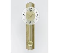 pendule moderne avec application de laiton antique - AMS Modèle : 7487