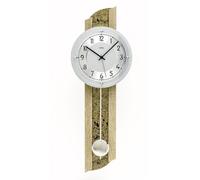 pendule moderne avec incrustation de foin d'alpage - AMS modèle : 5326