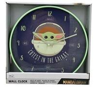 Pyramid International Star Wars The Mandalorian - Cutest in The Galaxy Unisexe Horloge Murale Multicolore Plastique