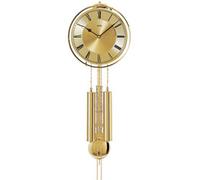Pendule murale mécanique dorée avec arrêt de sonnerie couleur : Doré
