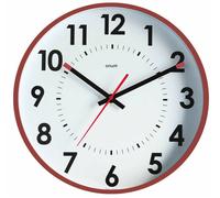 Pendule murale silencieuse Orium rouge Couleur : Bleu