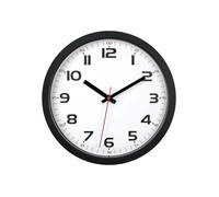 TFA Dostmann Horloge murale 60.3050.01 à quartz 30,5 cm x 30,5 cm x 3,8 cm noir