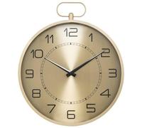 Atmosphera - Horloge murale à gousset Irina métal doré Ø 53 cm