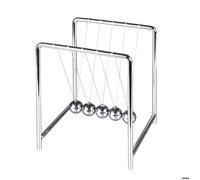 Pendule Newton chromé 13 cm - Table Passion