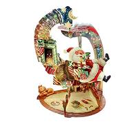 Pendule SANTORO, Carte De Vœux Pop-Up 3D De Noël - Dépêchez-Vous De Descendre La Cheminée - Pour Les Enfants, La Famille, Noël, Festif