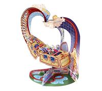SANTORO Pendule, Carte De Vœux Pop-Up 3D - Montagnes Russes - Carte D'Anniversaire Pour Enfants, Famille | Carte-Cadeau De Parc À Thème Pour Fille, Fils