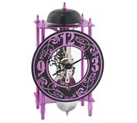 Pendule squelette Hermle avec cloche violet Couleur : Violet