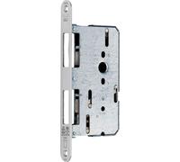 Pêne dormant pour porte de secours 2390 p. série 23, droite, DM 65/24, têtière plate, inox