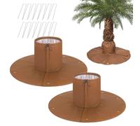 Pengrity Protection Plantes Exterieur Hiver de Racine, Protege Plante Hiver de Palmier pour Plantes et Arbres Jusqu'à 30 cm de Diamètre, Protection Palmier Hiver,Plante Réutilisable Contre Le Gel Brun