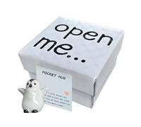 Penguin Hug - Carte souvenir inspirante portable - Pour adolescents, adultes, étudiants, collègues, employés, diplômés, maison, voyage, mariage, fête des mères