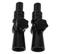 PENIKOKO Adaptateur D'angle Rotatif pour Rallonge de Poteau en Abs, Lot de 2 Pièces, Joint Pivotant Ergonomique pour Balai et Plumeau, Usage Domestique et Commercial