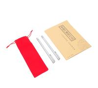 PENIKOKO Baguettes de Sourcier Détecteur d'eau Souterraine Réglables en Acier Inoxydable Design à Tige Centrale, Faciles à Transporter pour Recherche Précise