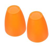 PENIKOKO Lot de 2 abat-jours en plastique pour lampe murale et lampe de bureau, design pratique avec ouverture de 42 mm, style vintage, pour chambre à coucher et bureau