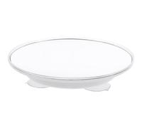 PENIKOKO Miroir Grossissant à Ventouse X7, Miroir Cosmétique Plastique Transparent, Maquillage Salle De Bain pour Femme, Soin du Visage, Fixation Adhésive Pratique