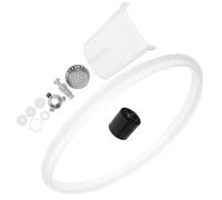 PENIKOKO Set Complet de 11 Pièces D'accessoires pour Autocuiseur Électrique Joint D'étanchéité en Caoutchouc et Anneau de Vapeur en Métal, Contrôle Précis de L'exhaustion et Haute