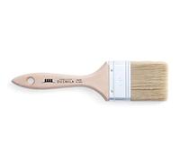 PENNELLIFICIO 2000 | Brosse à peinture, avec poignée en bois peint, pinceau universel, pour vernis et vernis, murs, bois, fer, largeur de virole 60 mm - Fabriqué en Italie