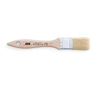 PENNELLIFICIO 2000 | Brosse à Peinture, avec poignée en Bois Peint, Pinceau Universel, pour Vernis et Vernis, Murs, Bois, Fer, Largeur de Virole 30 mm - Fabriqué en Italie